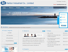Tablet Screenshot of harborled.com